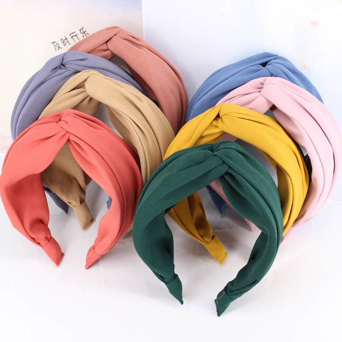 Fashion Cross Hair Band - Women's Hair Accessories