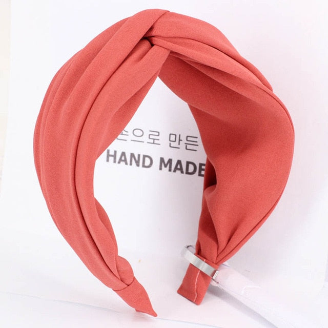 Fashion Cross Hair Band - Women's Hair Accessories