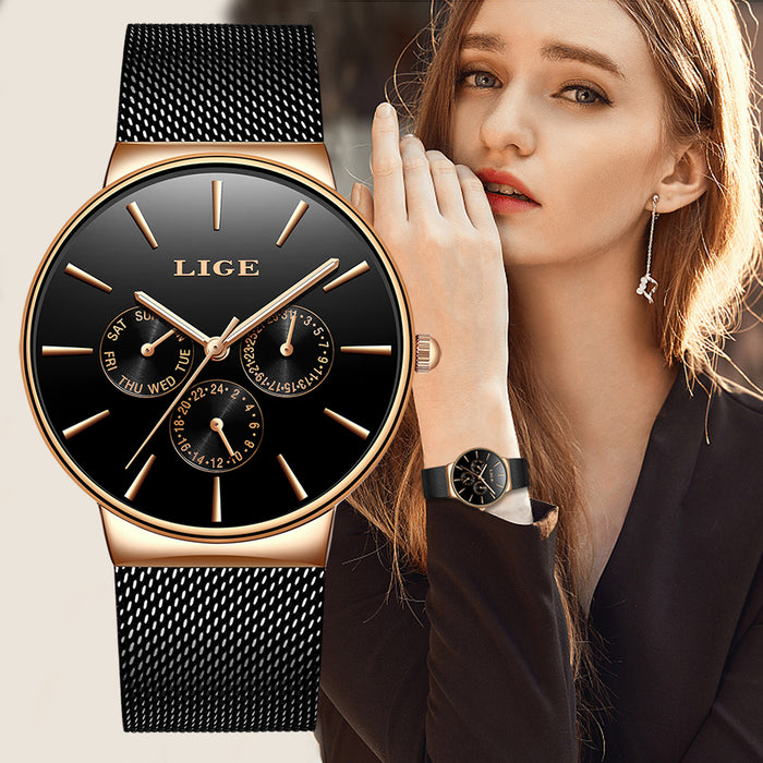 Classic Women Gold Top Luxury - Women's Watches