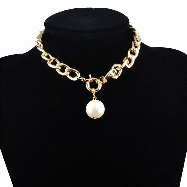 Trendy Choker Necklace - Women's Accessories